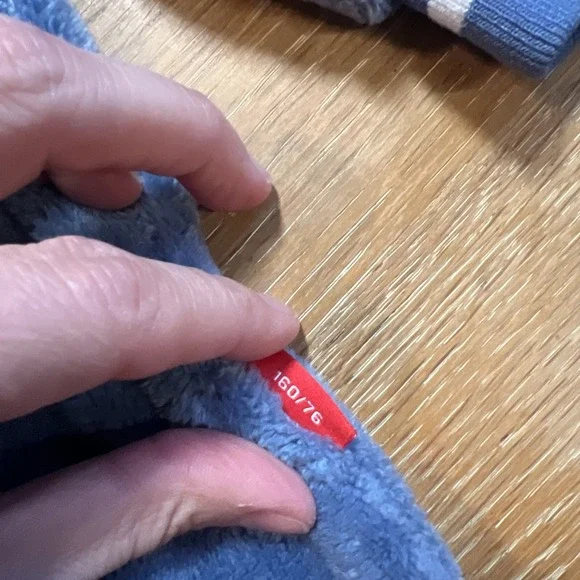 Peanuts Snoopy Sweatshirt & Pants XS ? Fleece Blue Set Soft! - Picture 3 of 11